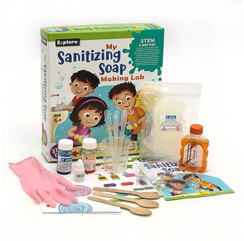 Explorer - My Sanitizing Soap Making Lab DIY Activity Toy Kit